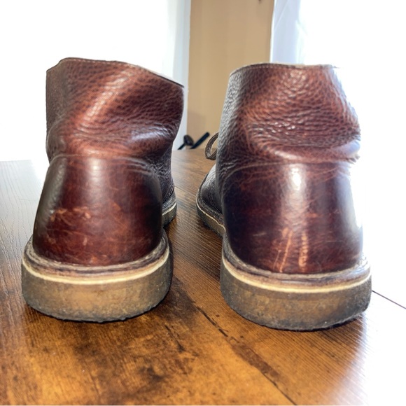 Clarks Shoes Clarks Originals Dark Brown Leather Desert Chukka Ankle Boots Mens Sz 9 Poshmark